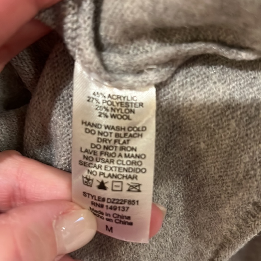 Double Zero Tie Front Cardigan - Picture 8 of 8